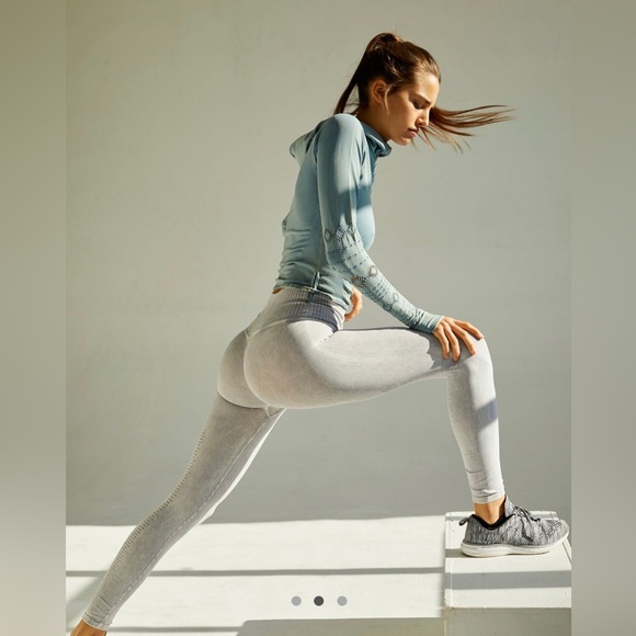Gray Free people 7/8th leggings - Picture 1 of 3